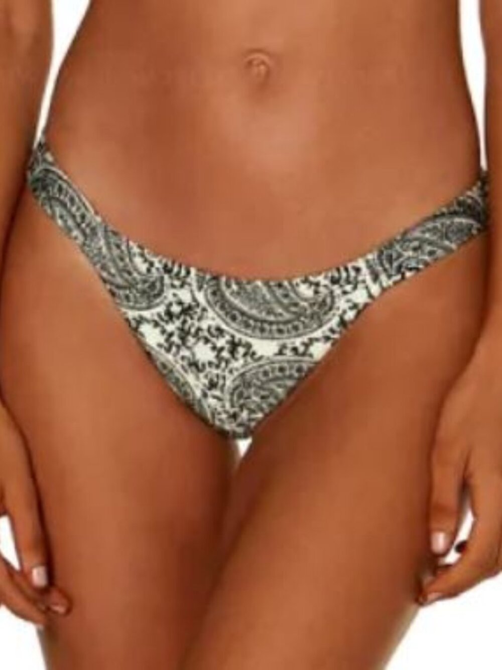 *NEW Vix Pyra Black Fany Brazilian Bikini Bottom Size Small